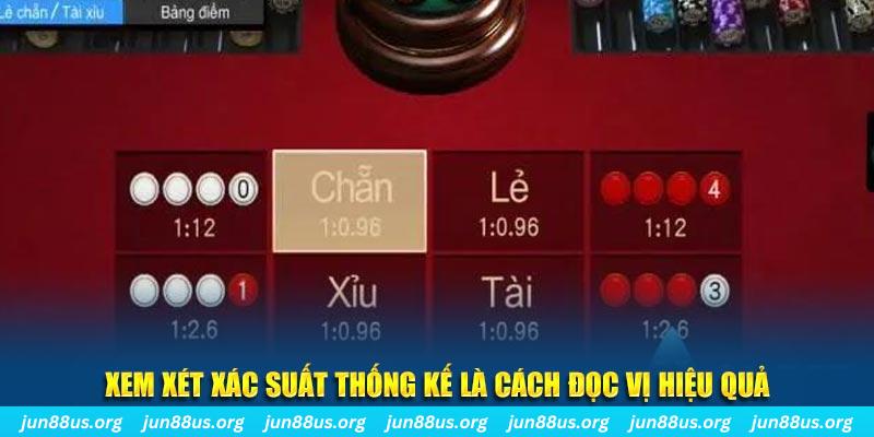 Đọc Vị Xóc Đĩa Jun88 - Bí Quyết Thắng Lớn Mỗi Ngày 5 Xem xét xác suất thống kế là cách đọc vị xóc đĩa hiệu quả